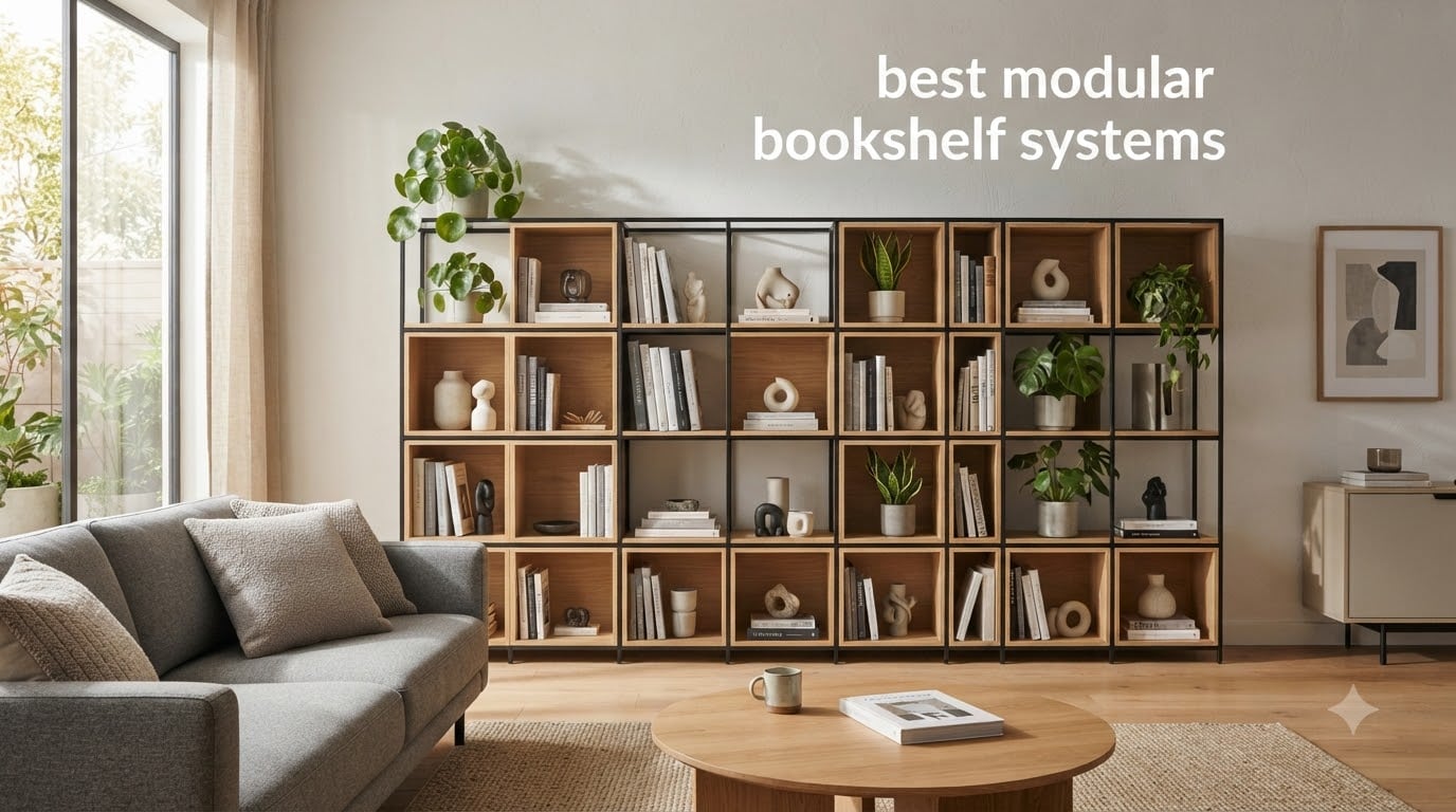 best modular bookshelf systems