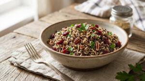 easy wild rice recipes for side dishes