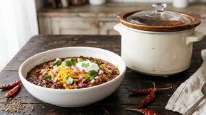 crockpot chili recipes for cold weather