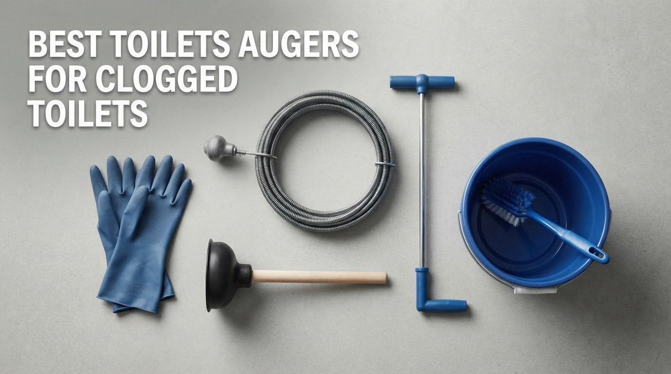 best toilets augers for clogged toilets