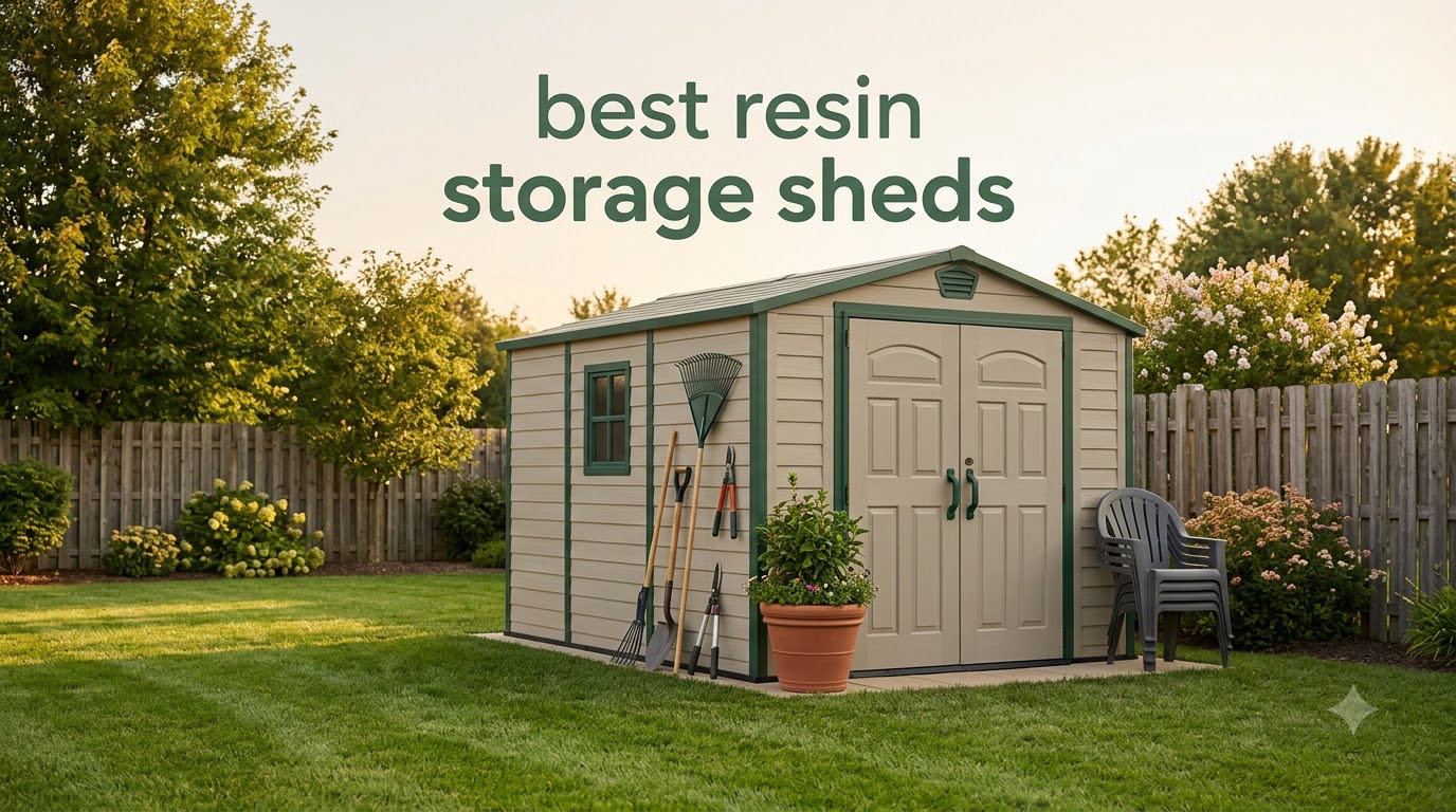 best resin storage sheds
