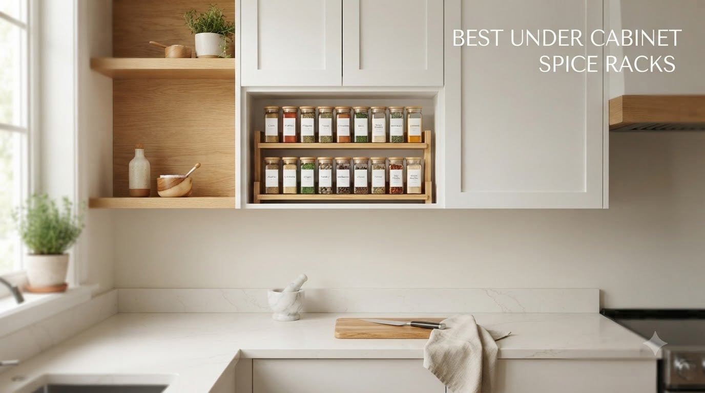 best under cabinet spice racks