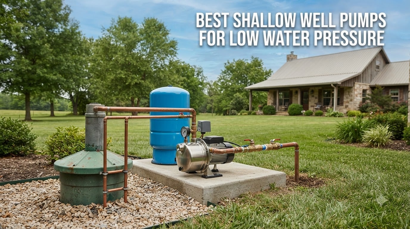 best shallow well pumps for low water pressure