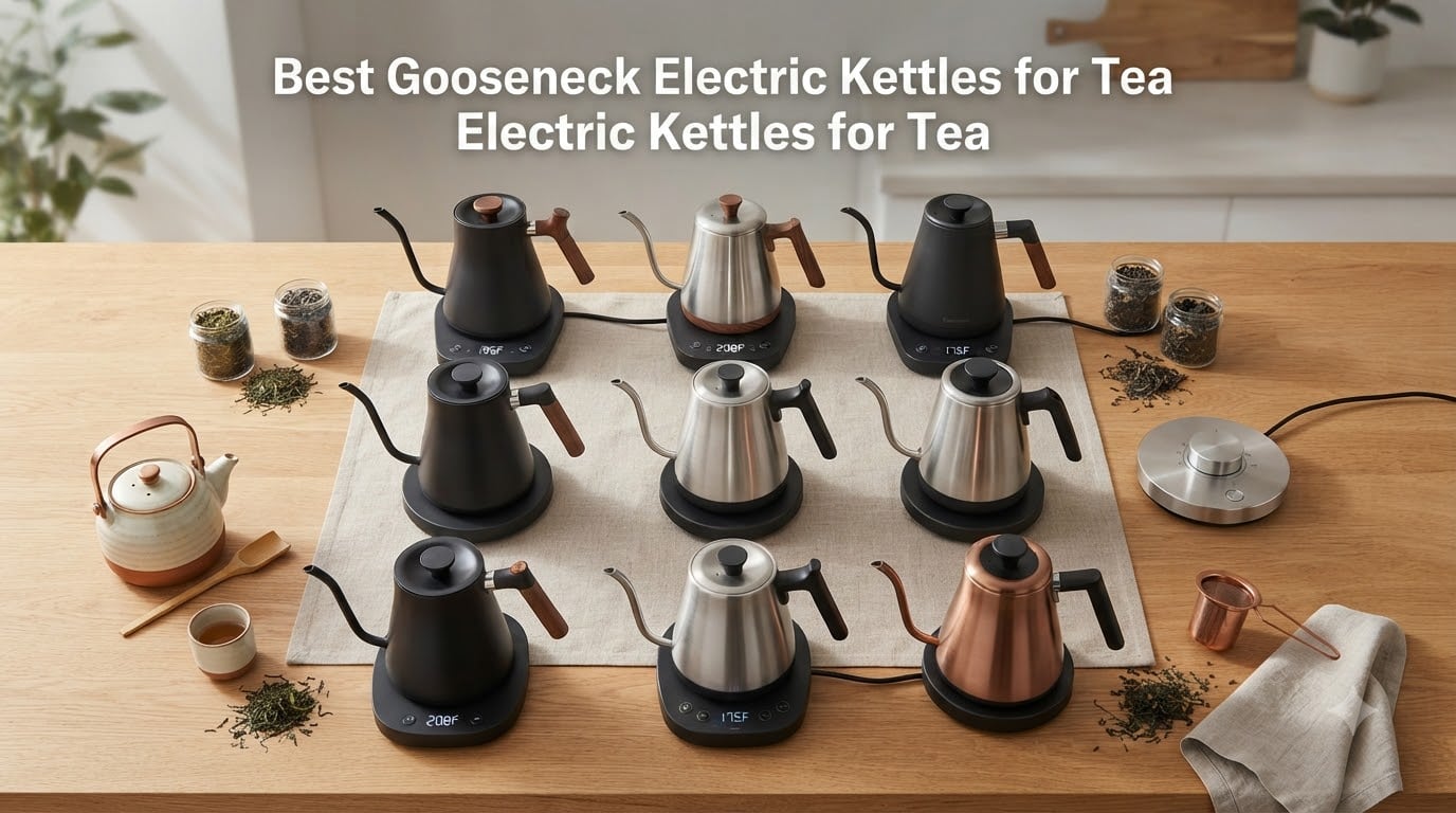 Best Gooseneck Electric Kettles for Tea