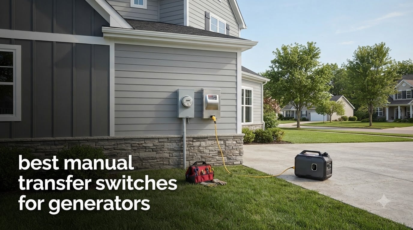 best manual transfer switches for generators
