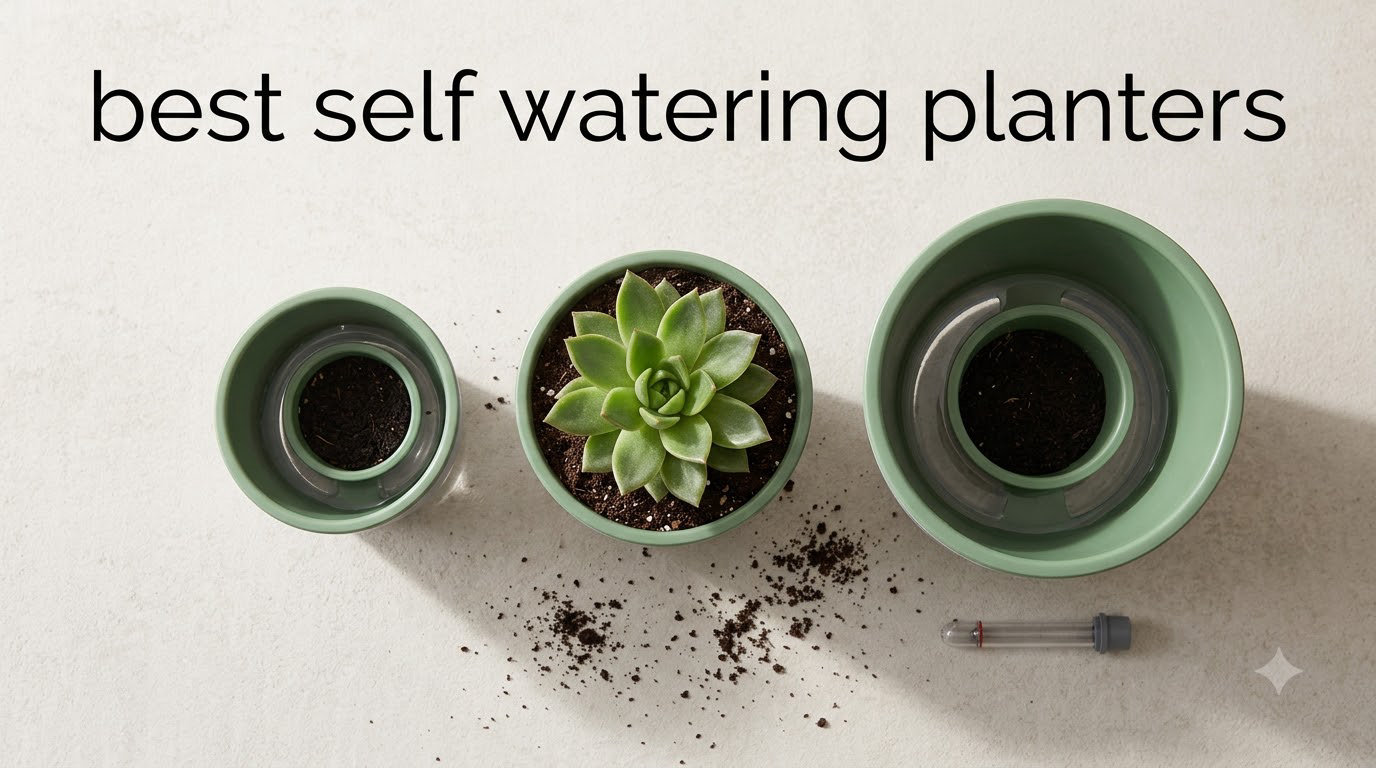 best self watering planters