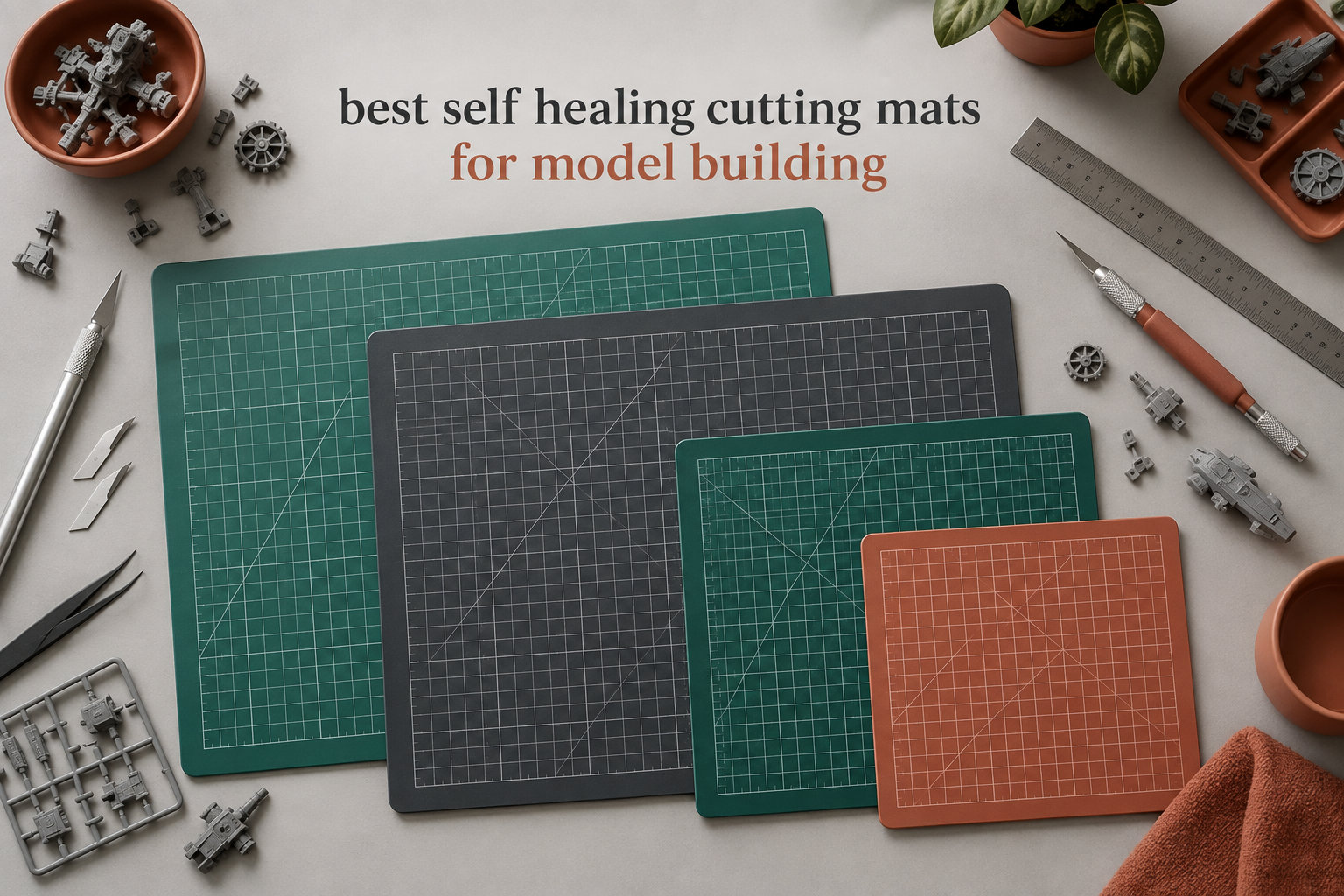 best self healing cutting mats for model building