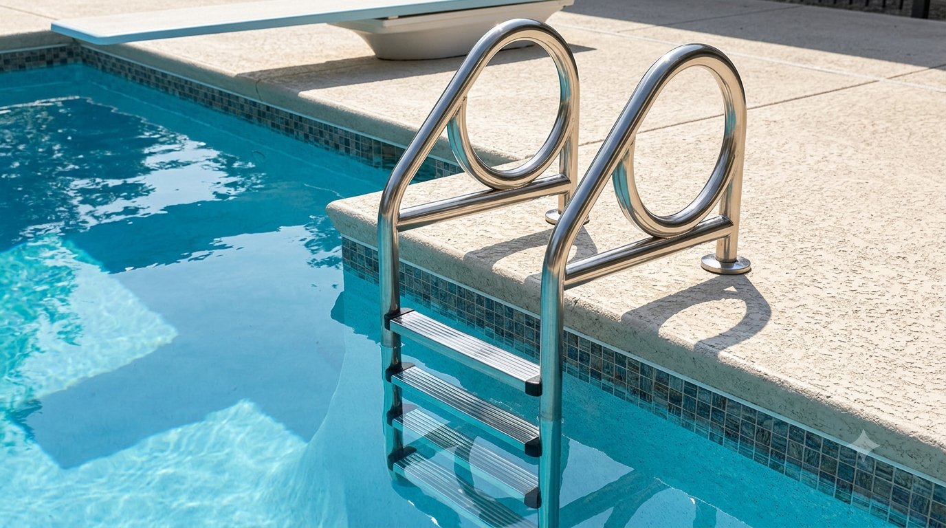 best inground pool ladders