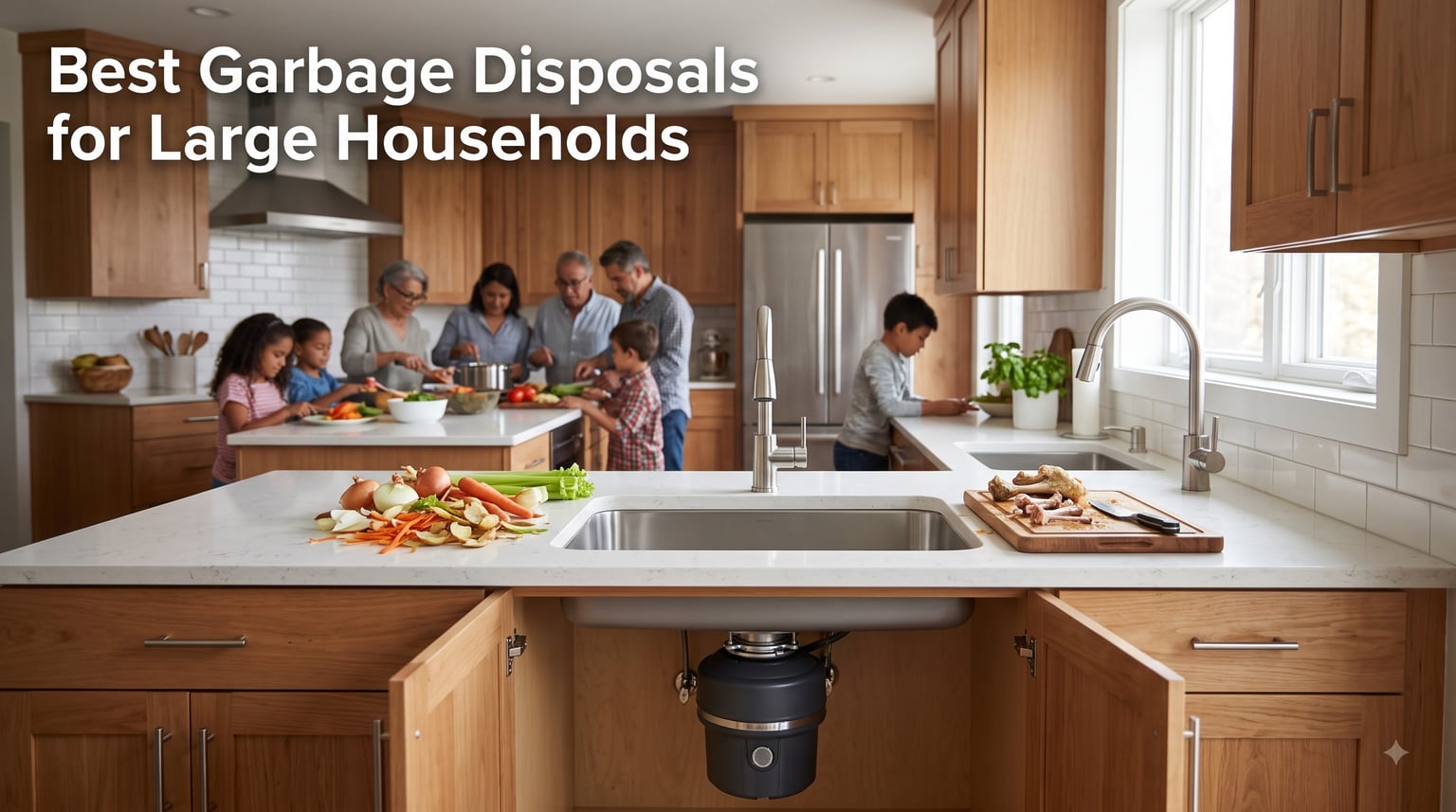 Best Garbage Disposals for Large Households