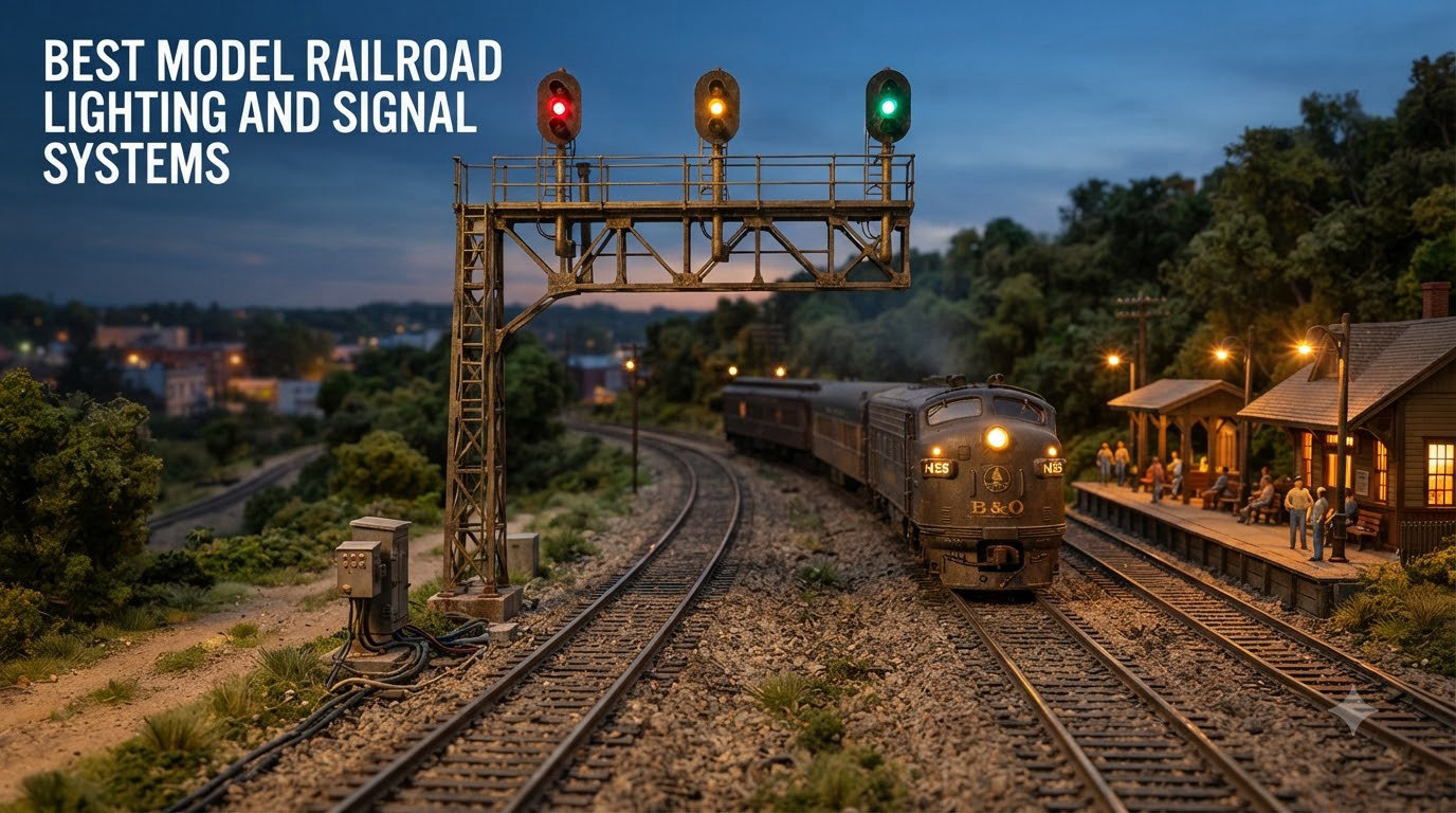 best model railroad lighting and signal systems