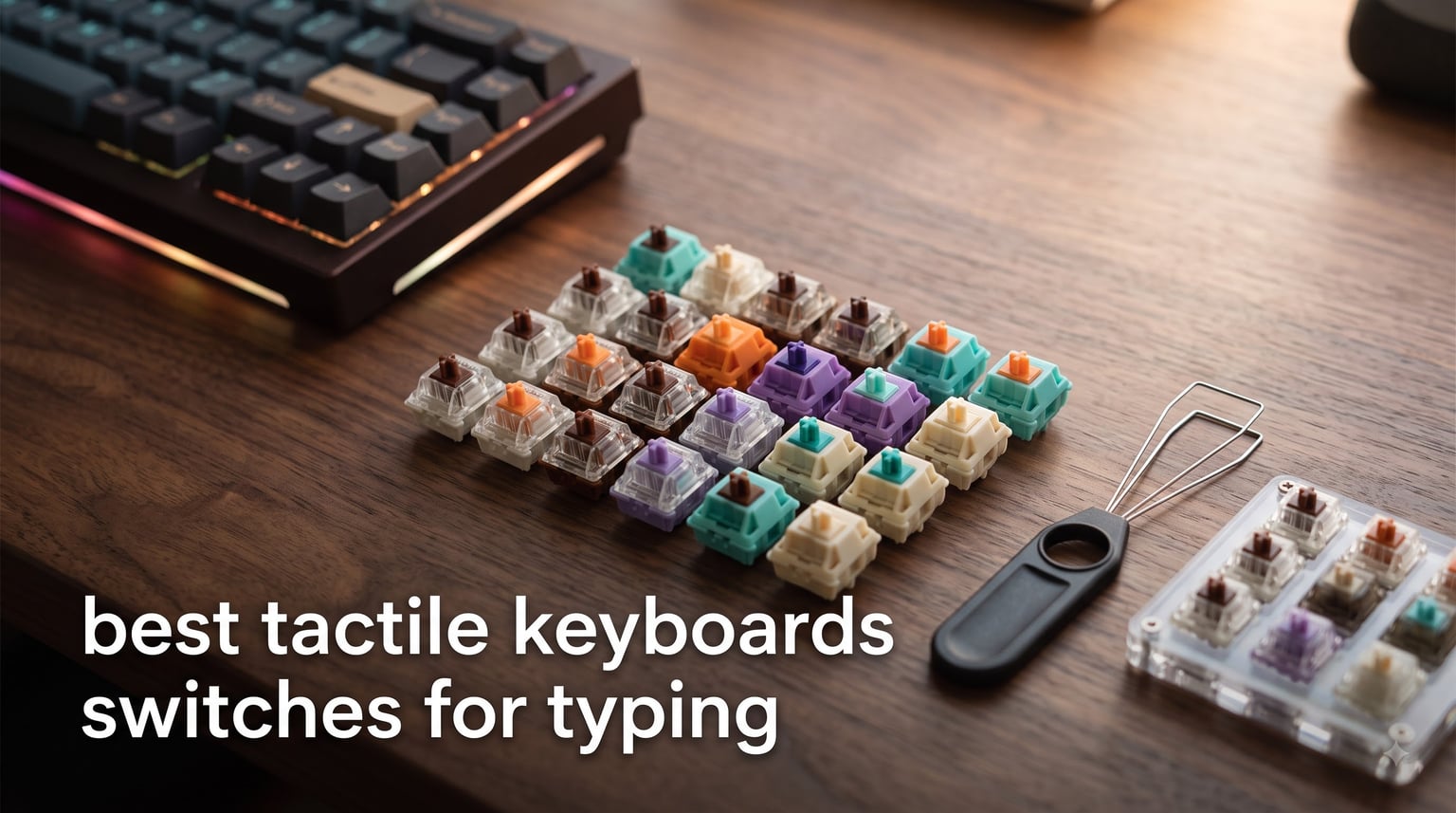 best tactile keyboards switches for typing