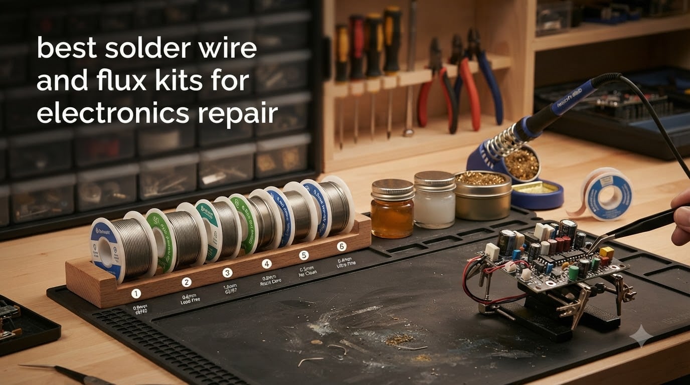 best solder wire and flux kits for electronics repair