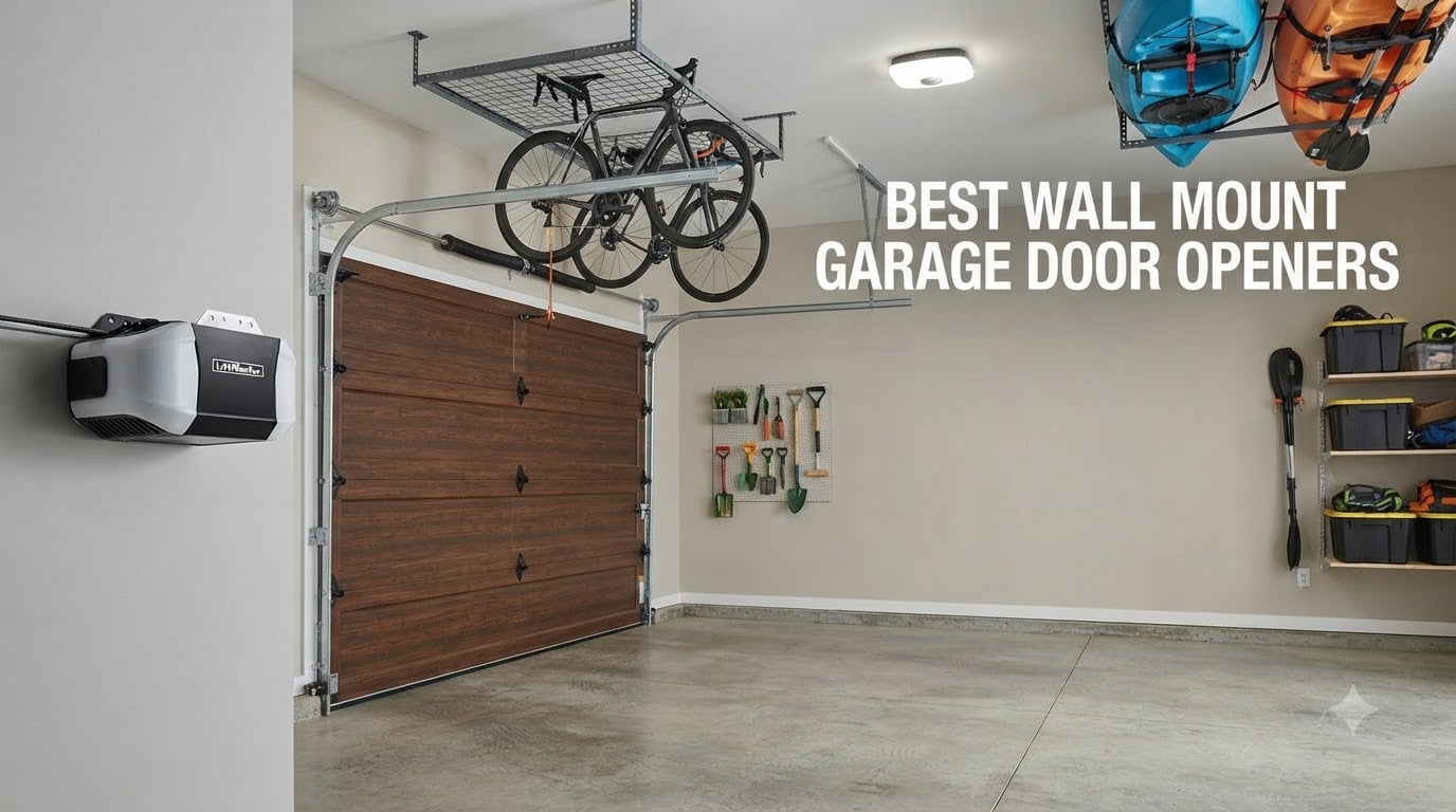 best wall mount garage door openers