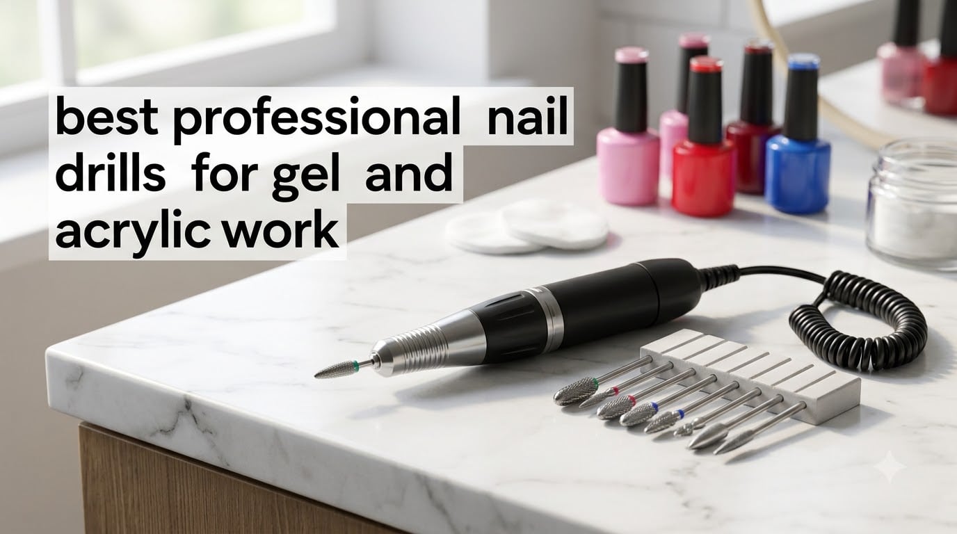 best professional nail drills for gel and acrylic work