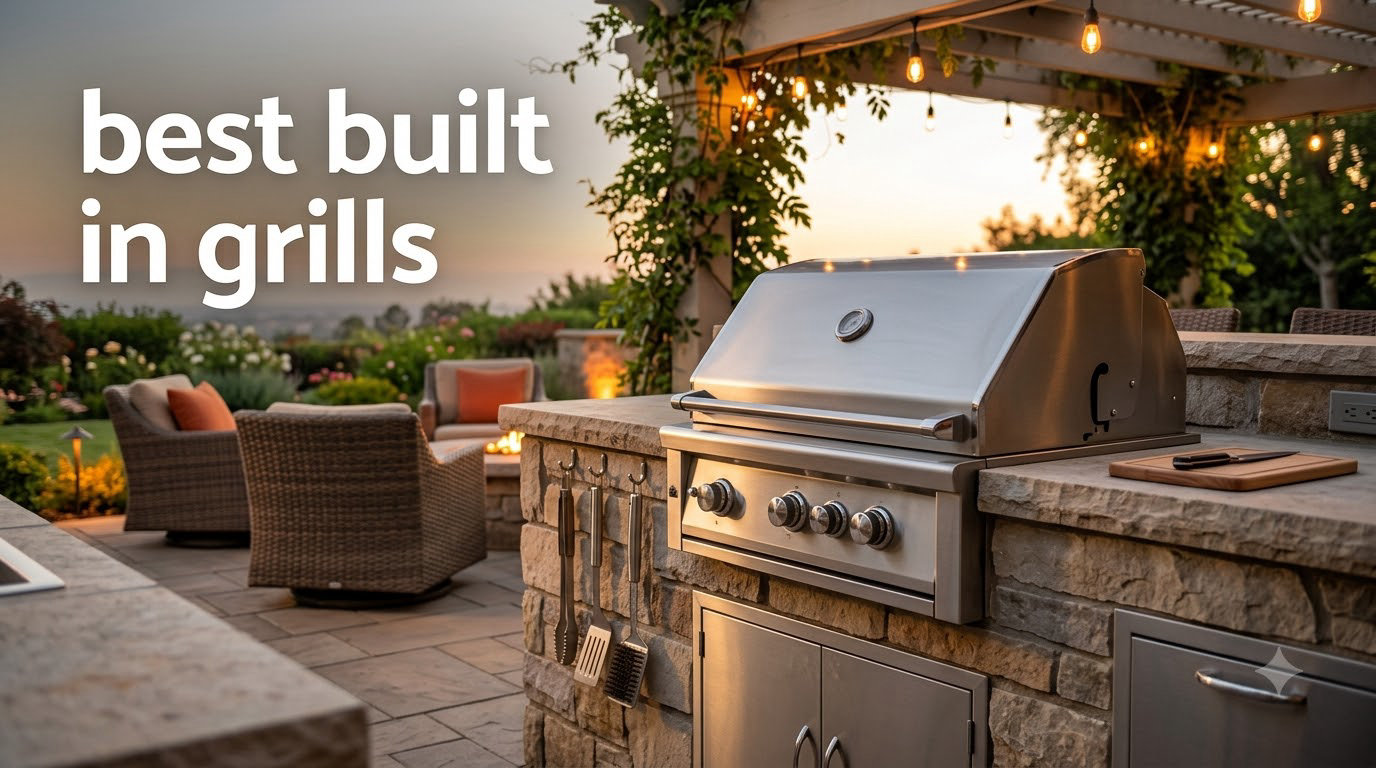 best built in grills