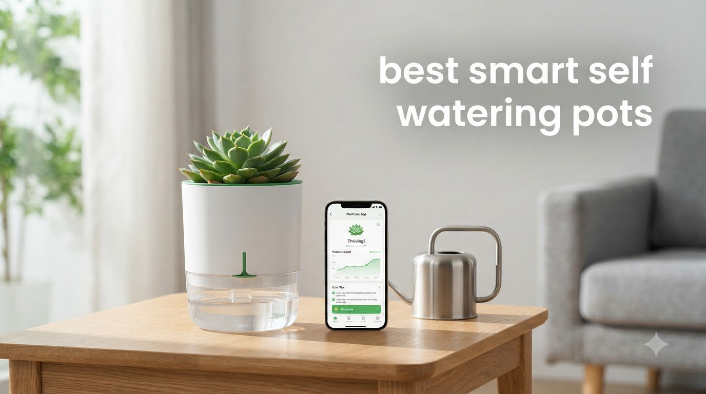 best smart self watering pots