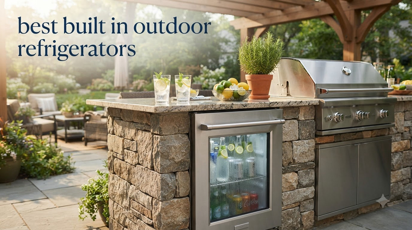 best built in outdoor refrigerators