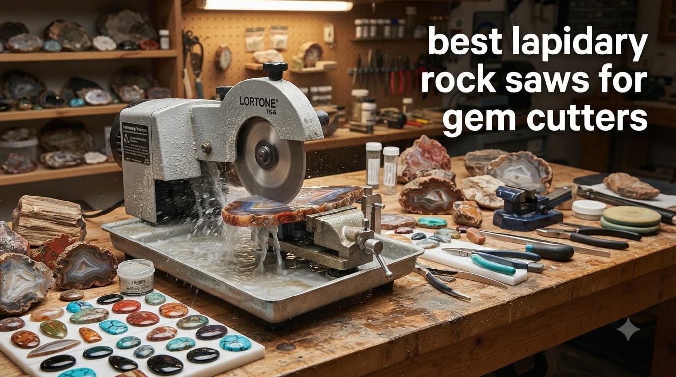 best lapidary rock saws for gem cutters
