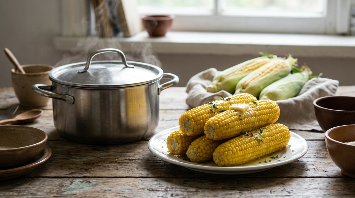 how long to boil corn on the cob