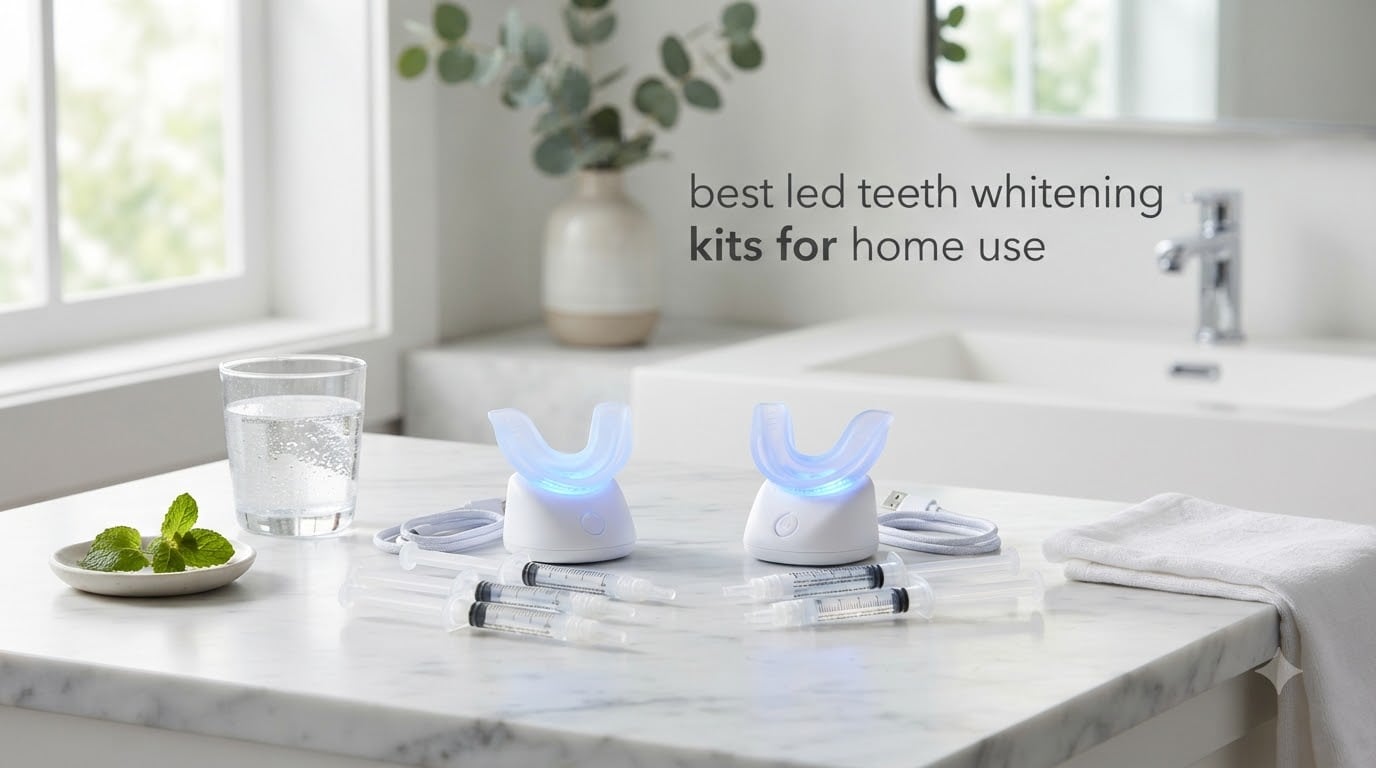 best led teeth whitening kits for home use