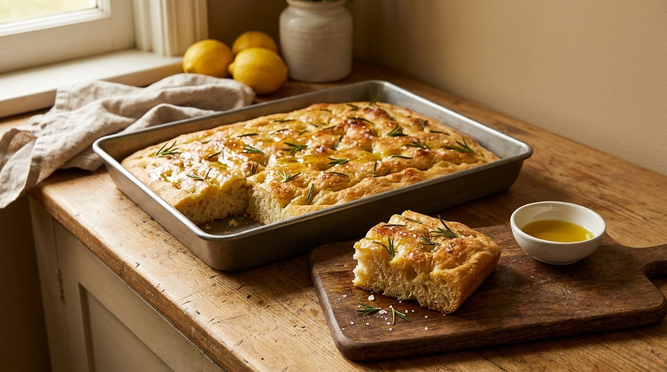 easy focaccia bread recipes for beginners
