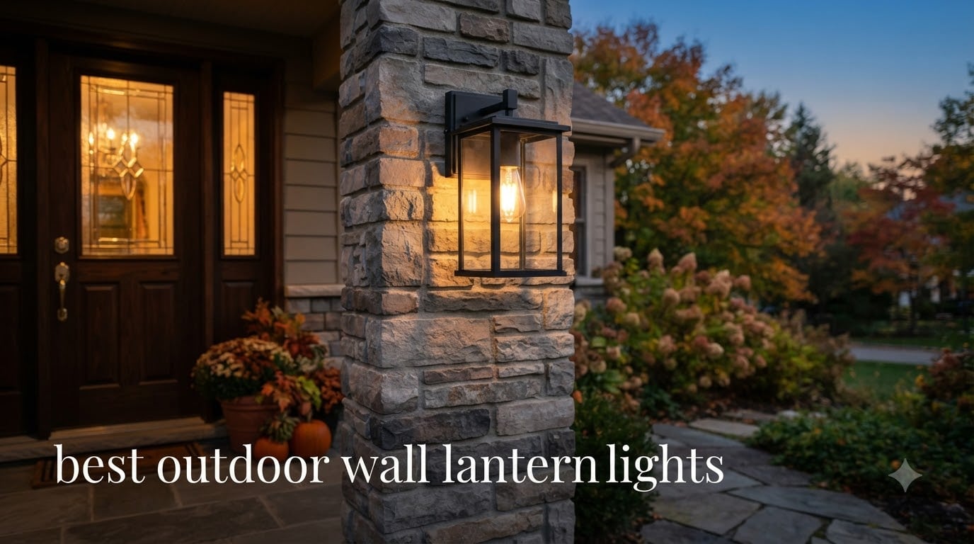 best outdoor wall lantern lights