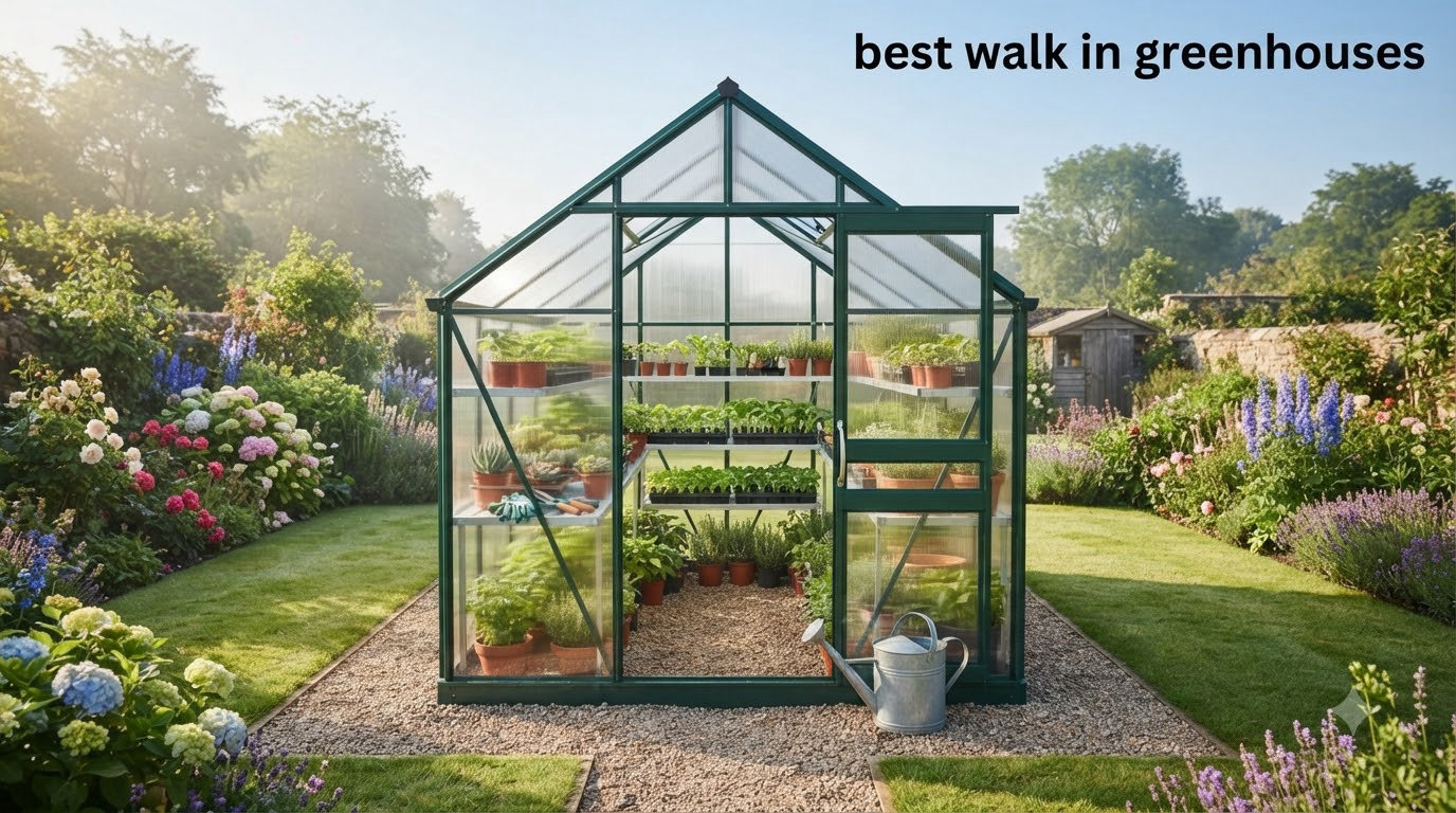 best walk in greenhouses