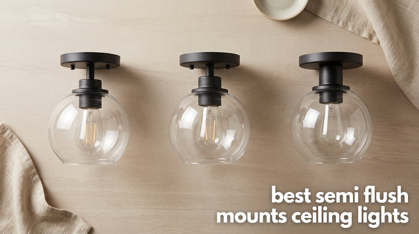 best semi flush mounts ceiling lights
