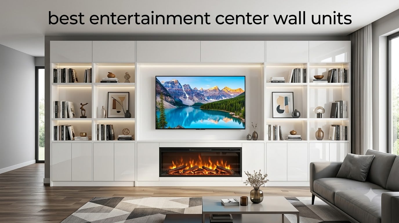 best entertainment center wall units