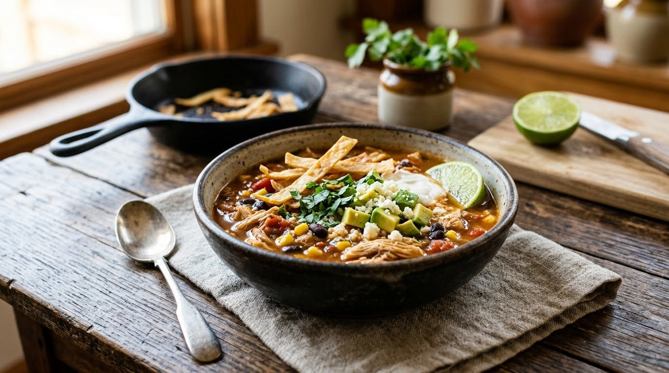 easy tortilla soup recipes for weeknights