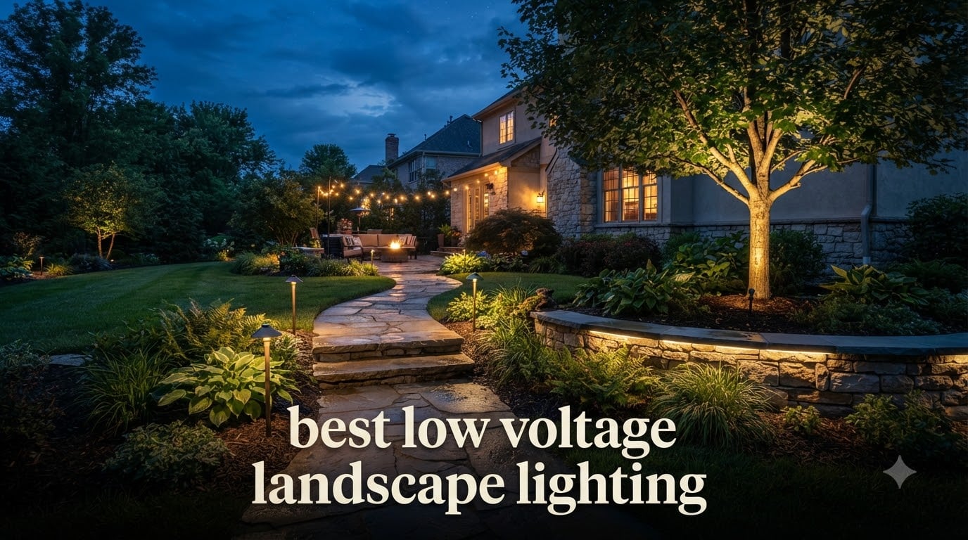 best low voltage landscape lighting