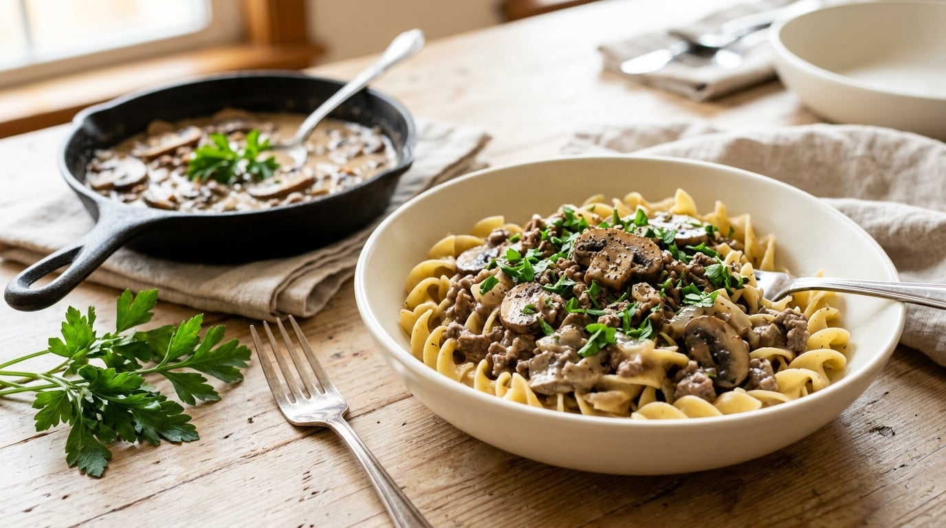 easy beef stroganoff recipes for weeknights
