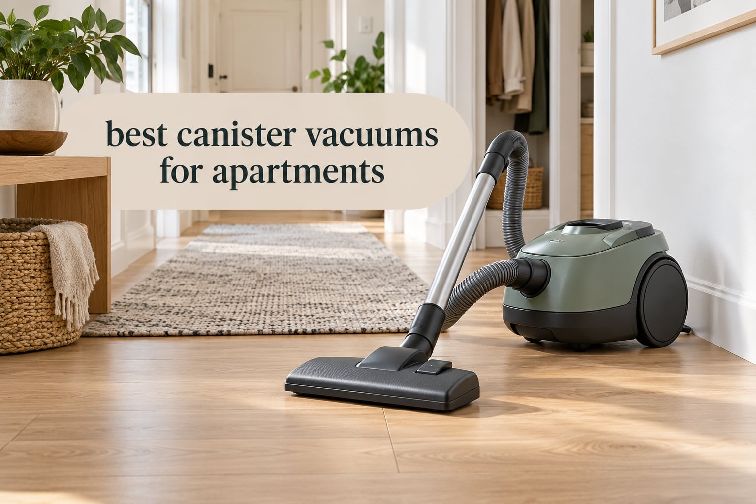 best canister vacuums for apartments
