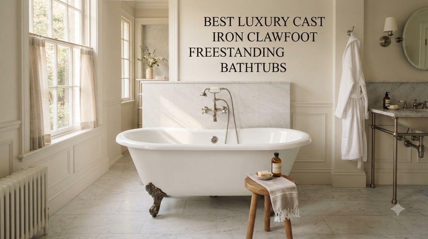 best luxury cast irons clawfoot freestanding bathtubs
