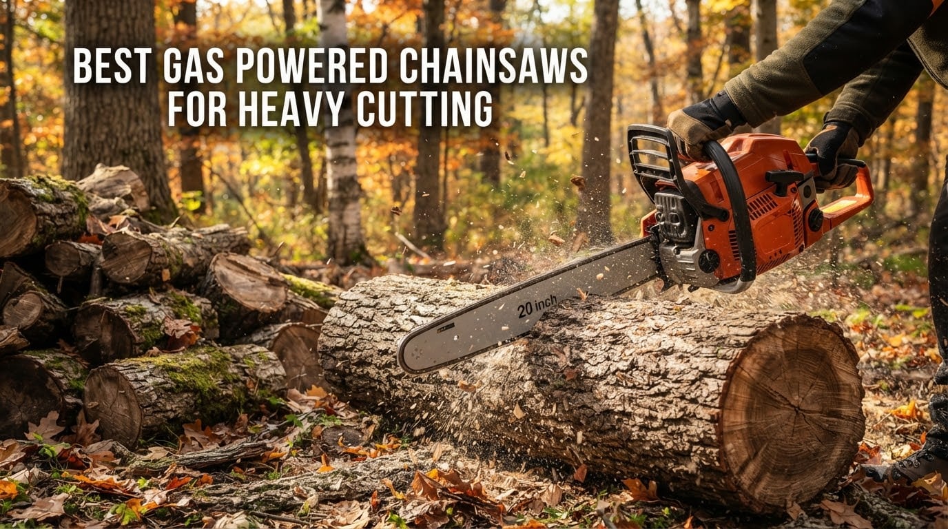 best gas powered chainsaws for heavy cutting