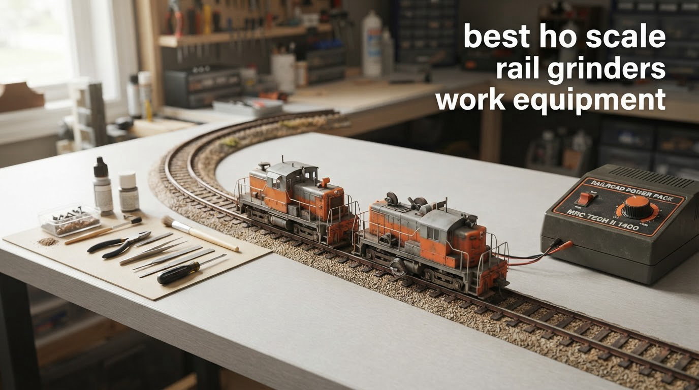 best ho scale rail grinders work equipment