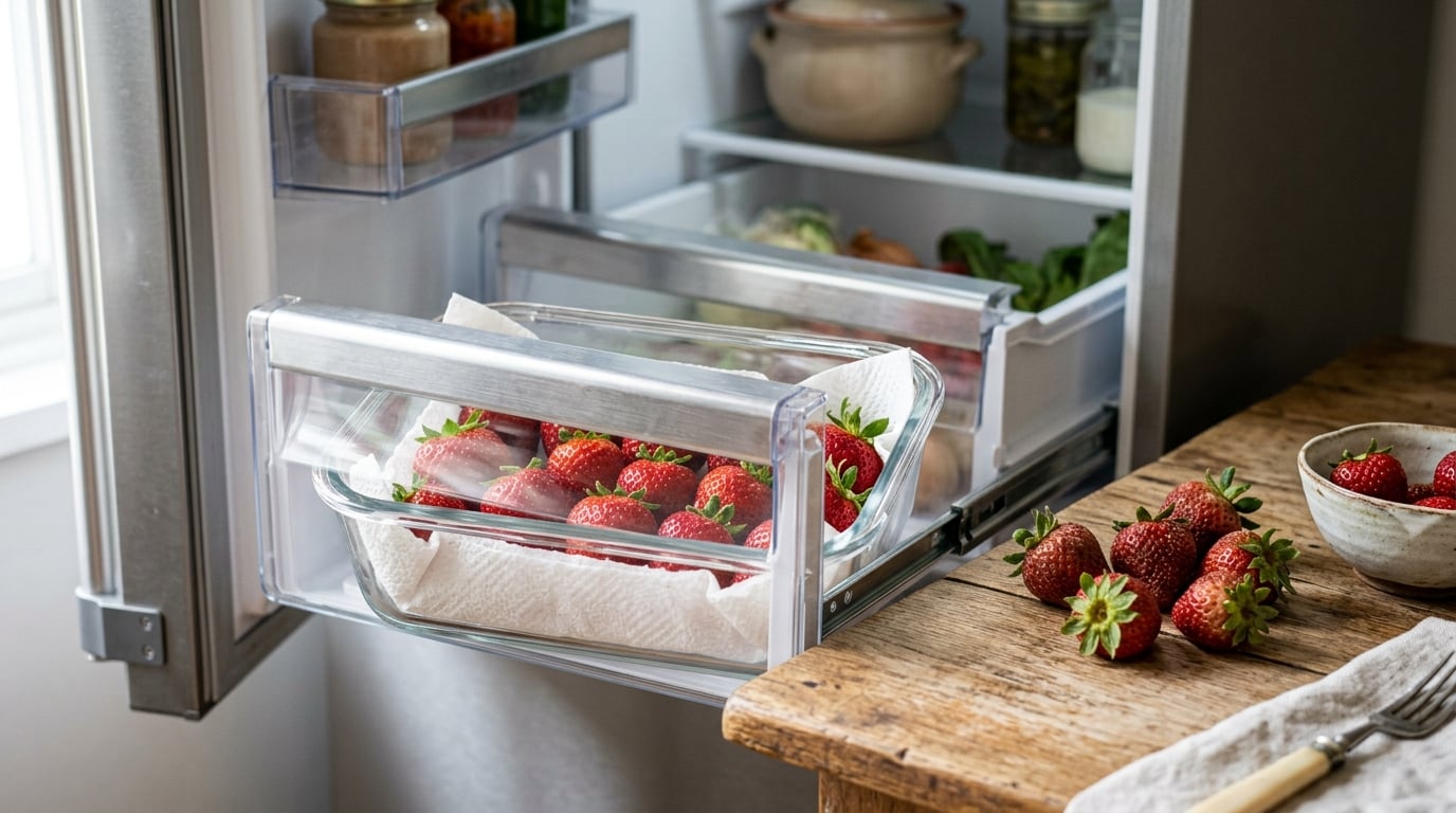 how to store fresh strawberries so they last longer