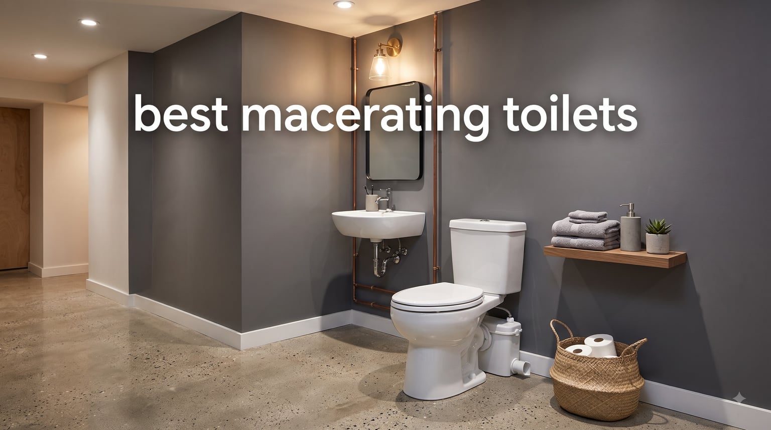 best macerating toilets