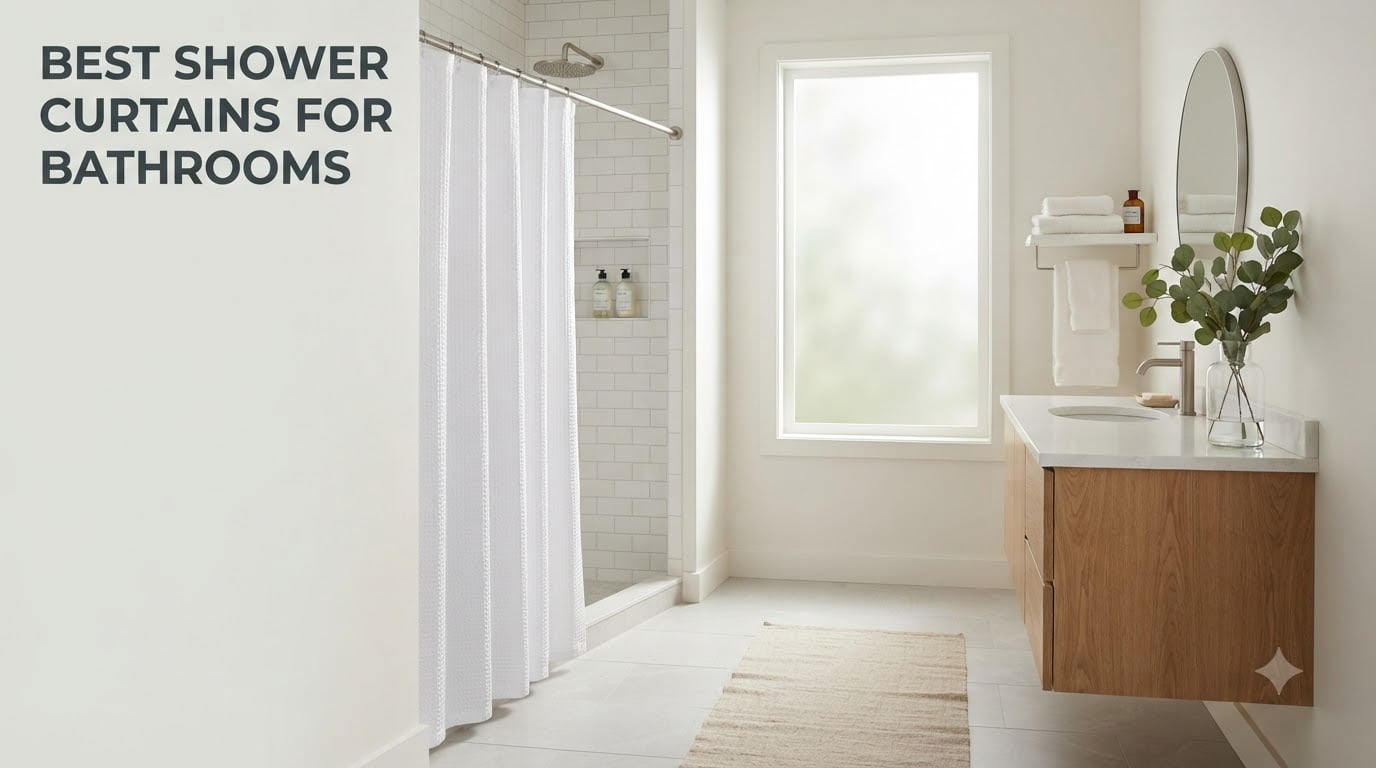 best shower curtains for bathrooms