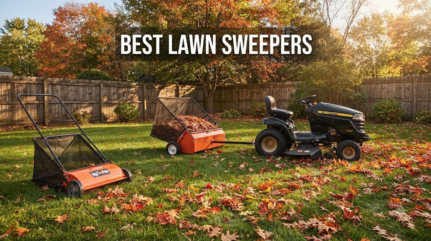 best lawn sweepers