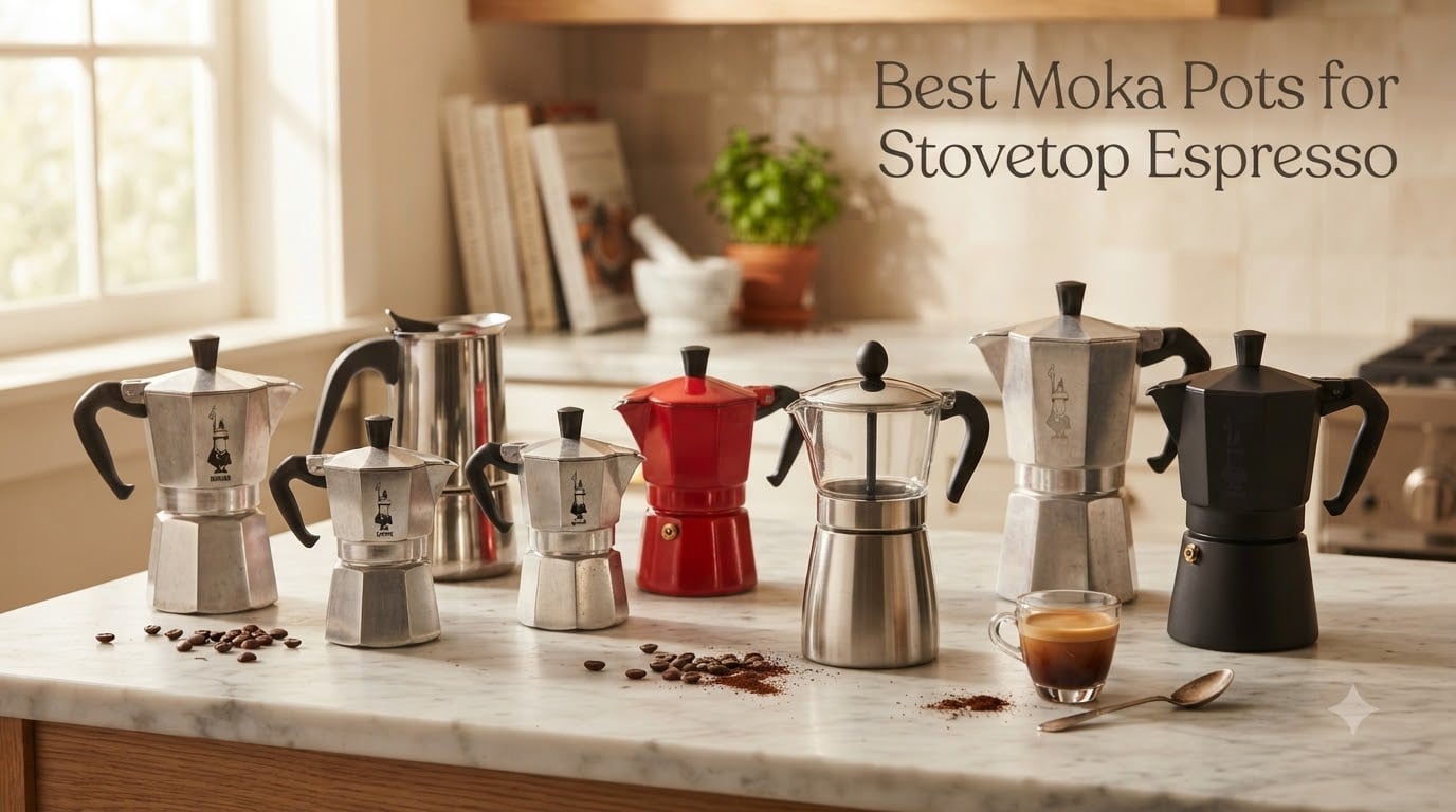Best Moka Pots for Stovetop Espresso
