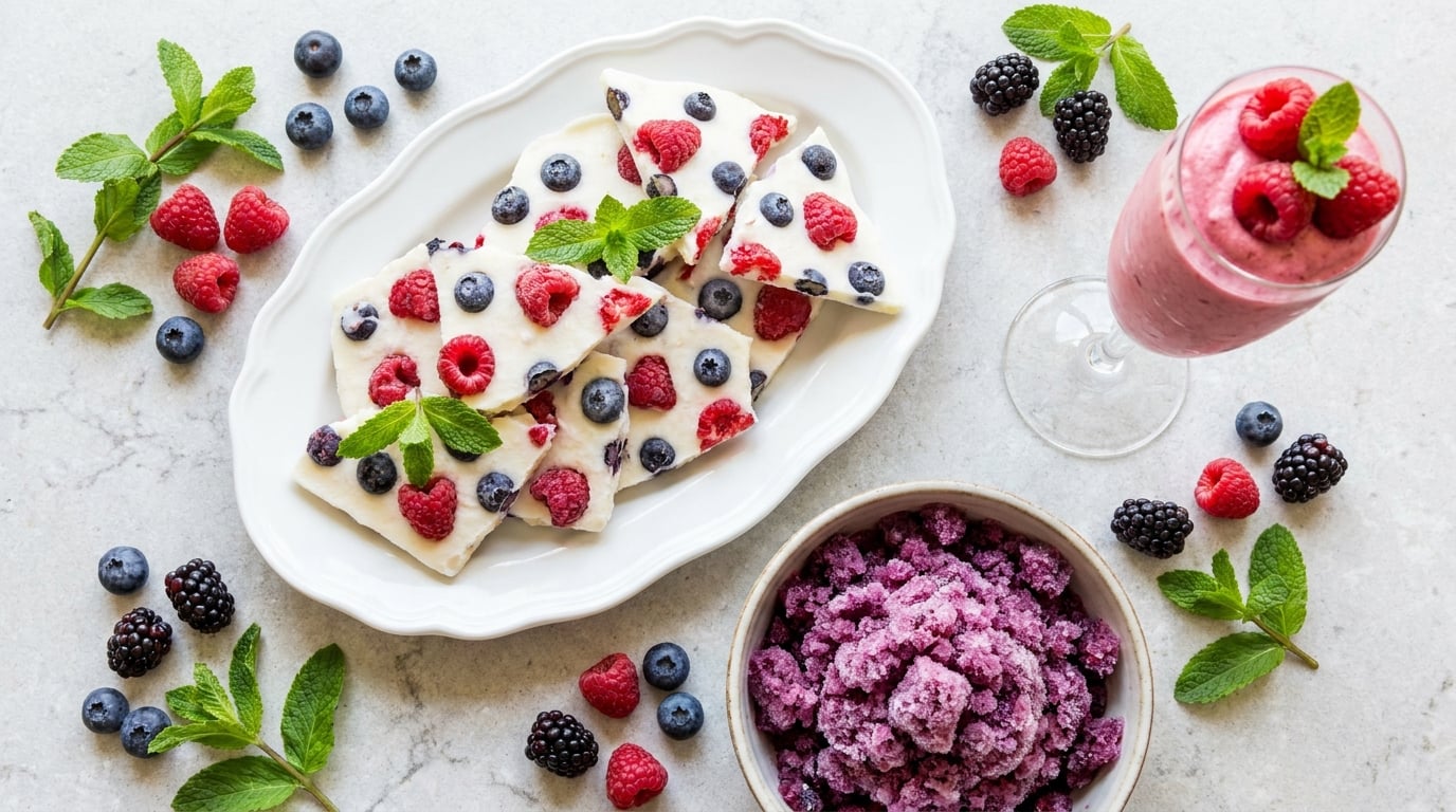 frozen berry dessert recipes for summer