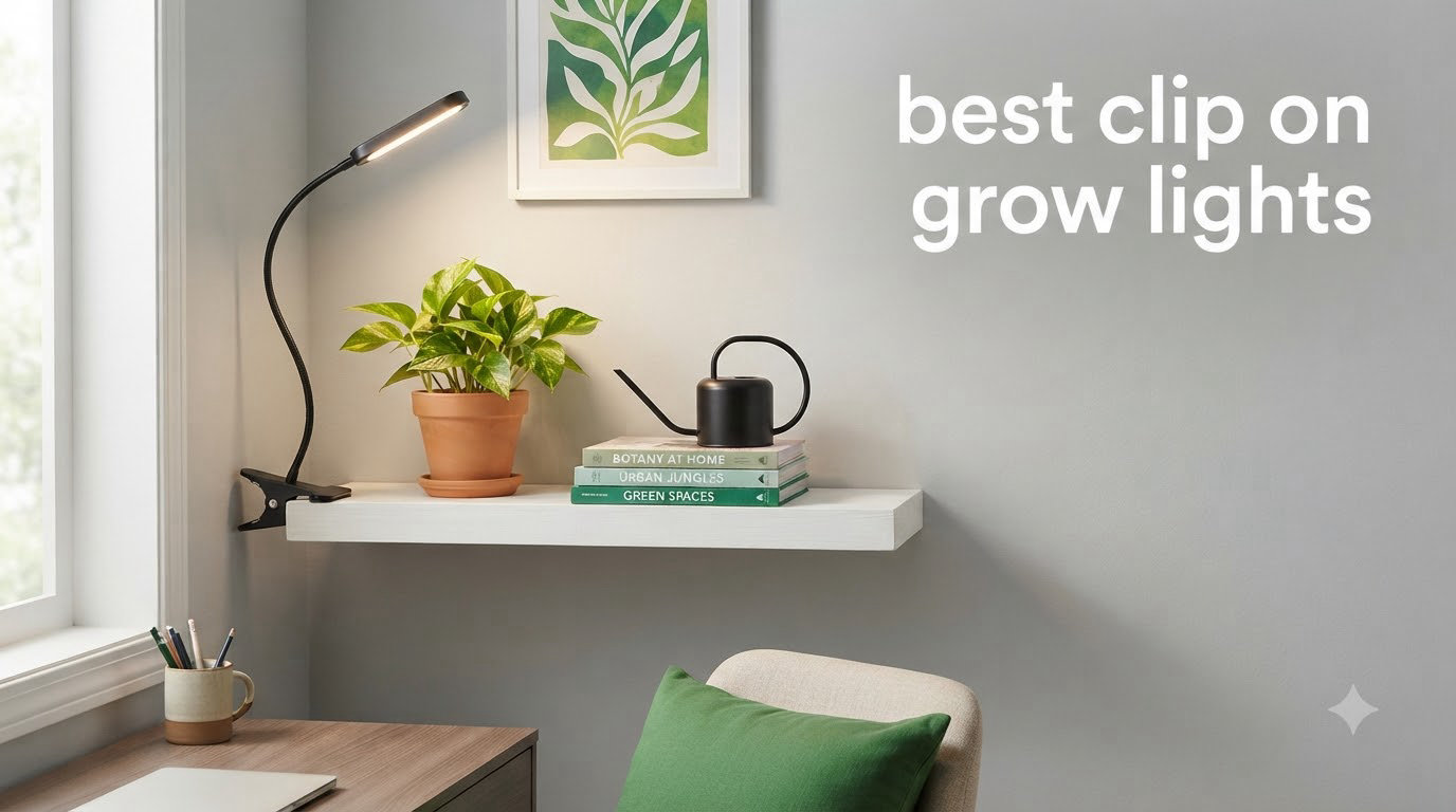 best clip on grow lights