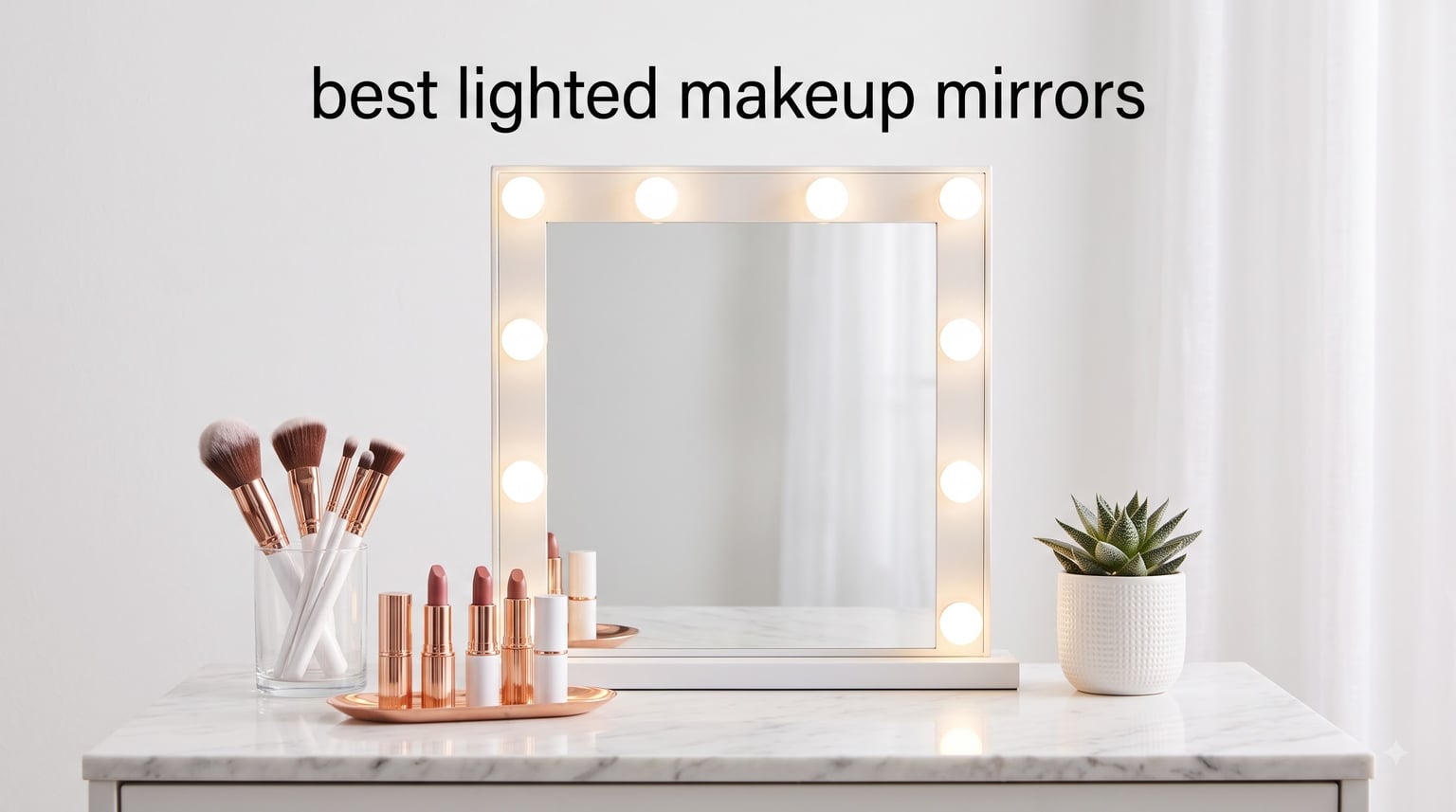 best lighted makeup mirrors
