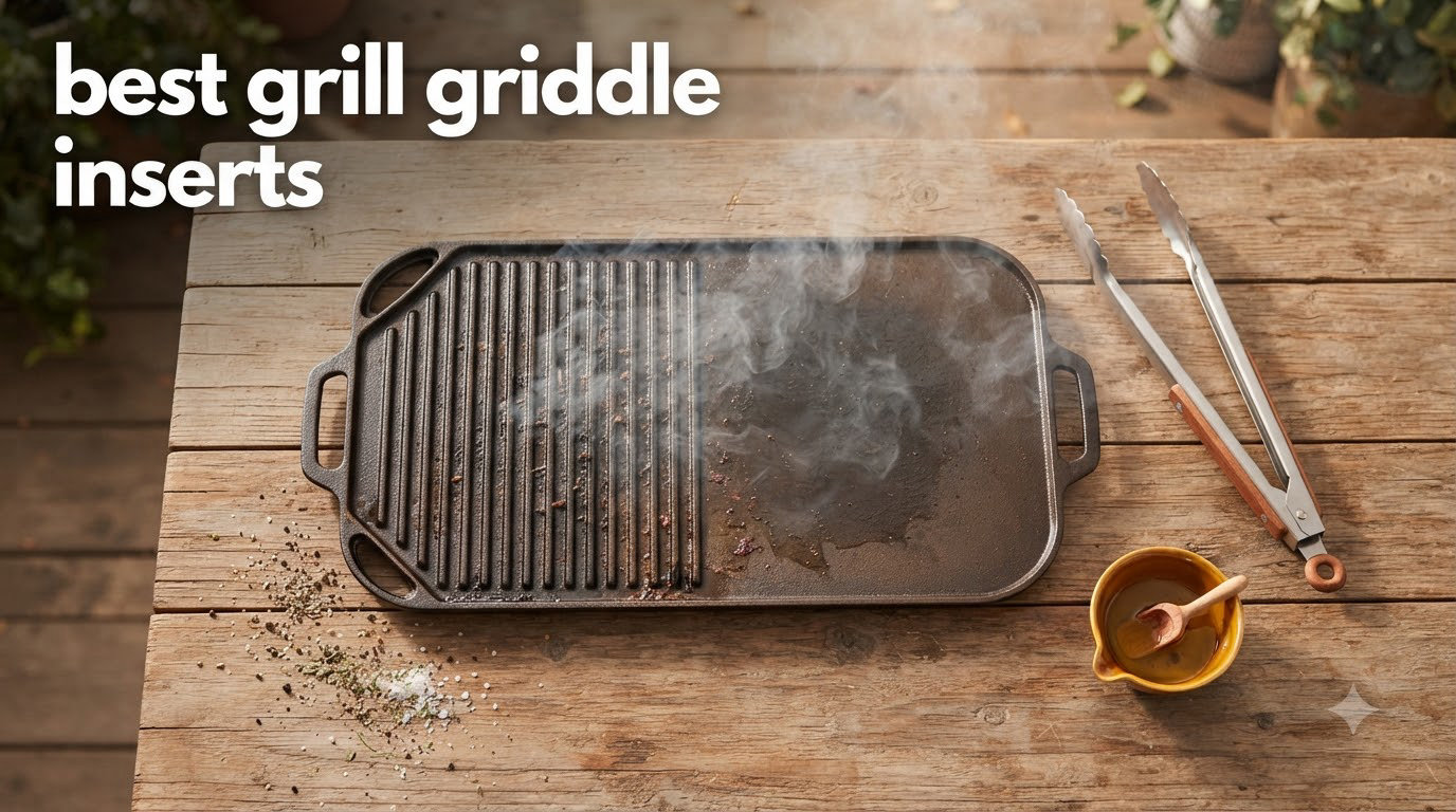 best grill griddle inserts