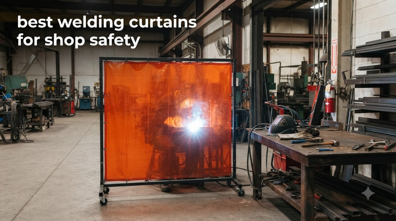 best welding curtains for shop safety