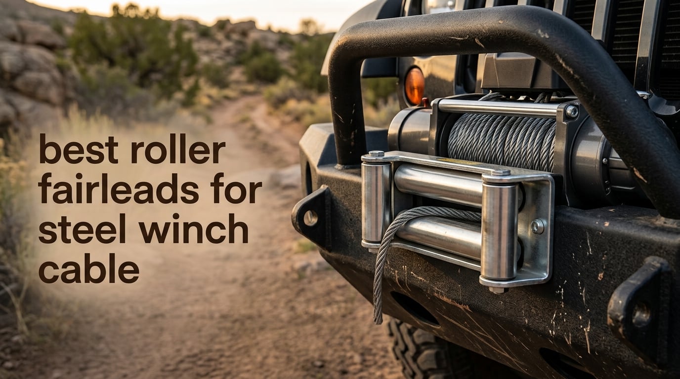 best roller fairleads for steel winch cable