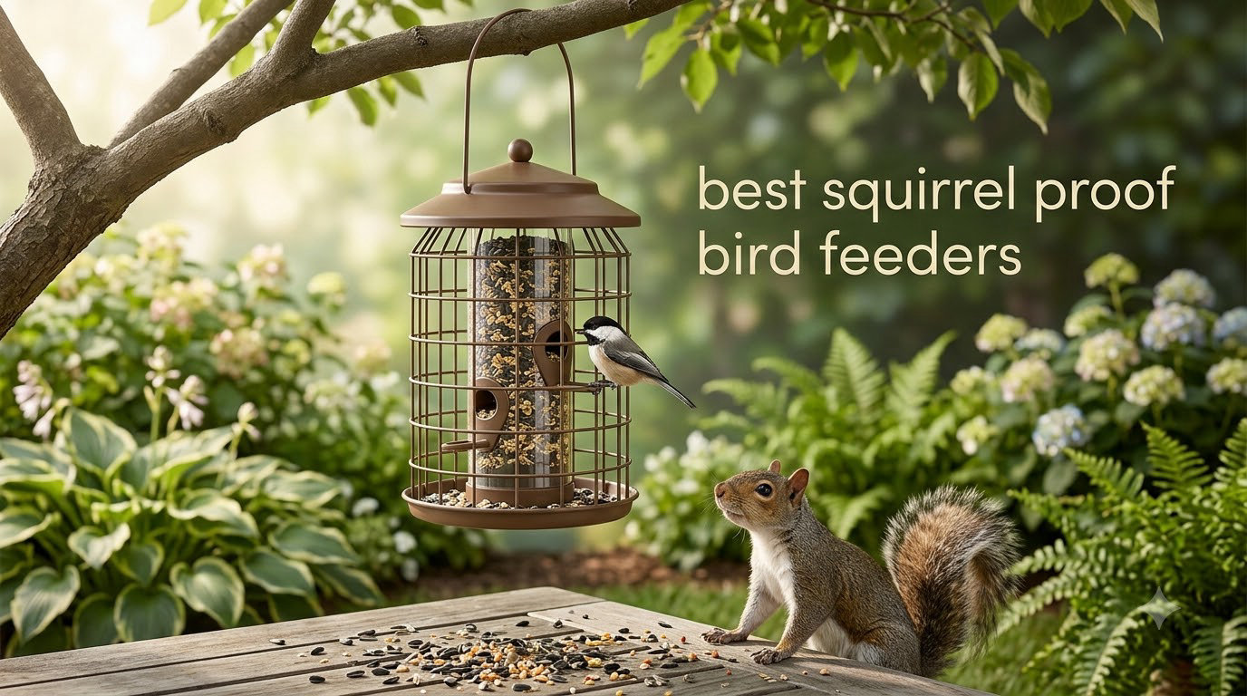 best squirrel proof bird feeders