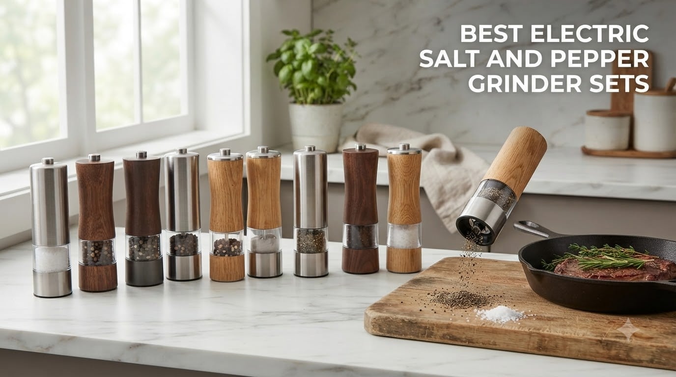 best electric salt and pepper grinder sets