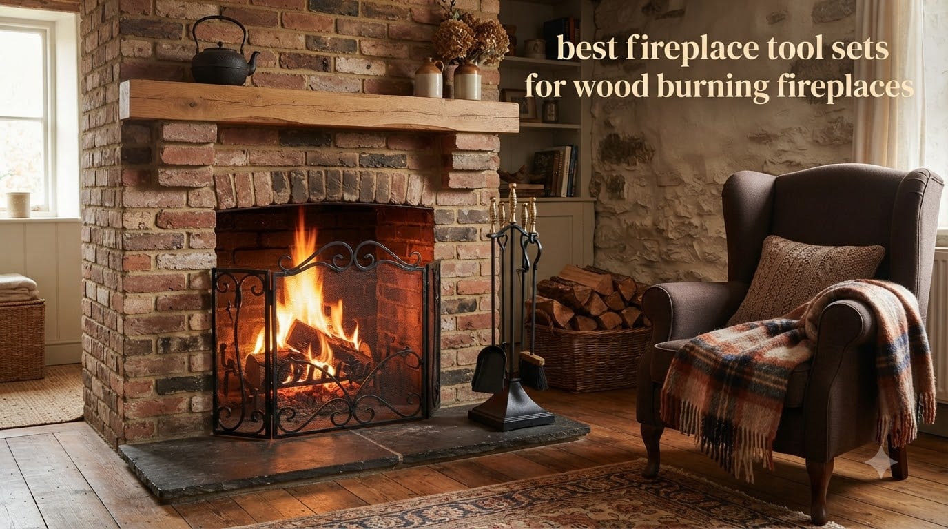 best fireplace tool sets for wood burning fireplaces